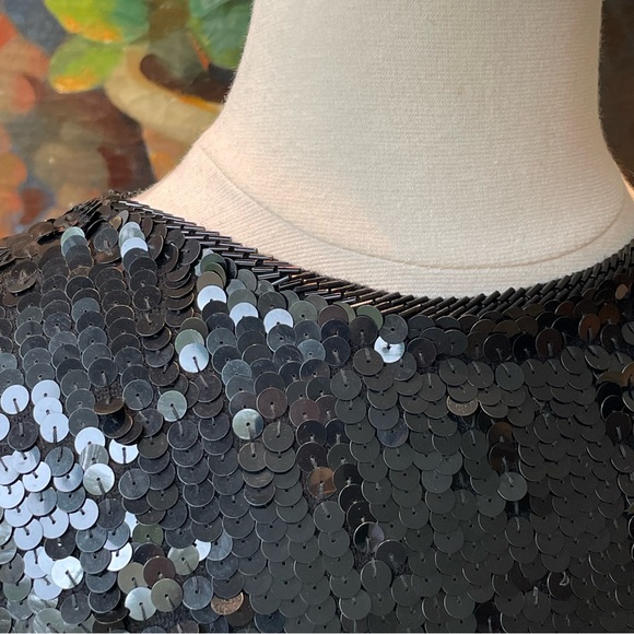 Vintage Sequin Mini Dress - Picture 3 of 3